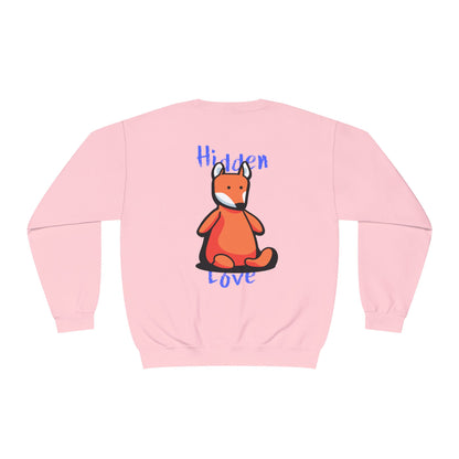 Hidden Love Fox Plushie Crewneck Sweatshirt - 4 Options