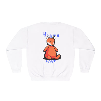 Hidden Love Fox Plushie Crewneck Sweatshirt - 4 Options