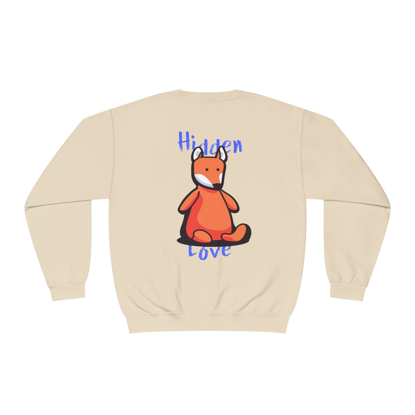 Hidden Love Fox Plushie Crewneck Sweatshirt - 4 Options