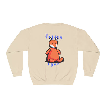 Hidden Love Fox Plushie Crewneck Sweatshirt - 4 Options